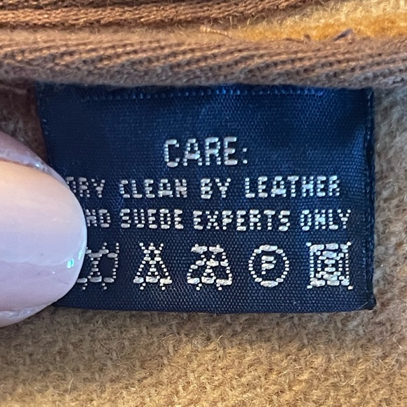 RALPH LAUREN Western Southwestern Wool Blanket & Soft Leather Jacket L Rare Nice - Picture 12 of 12